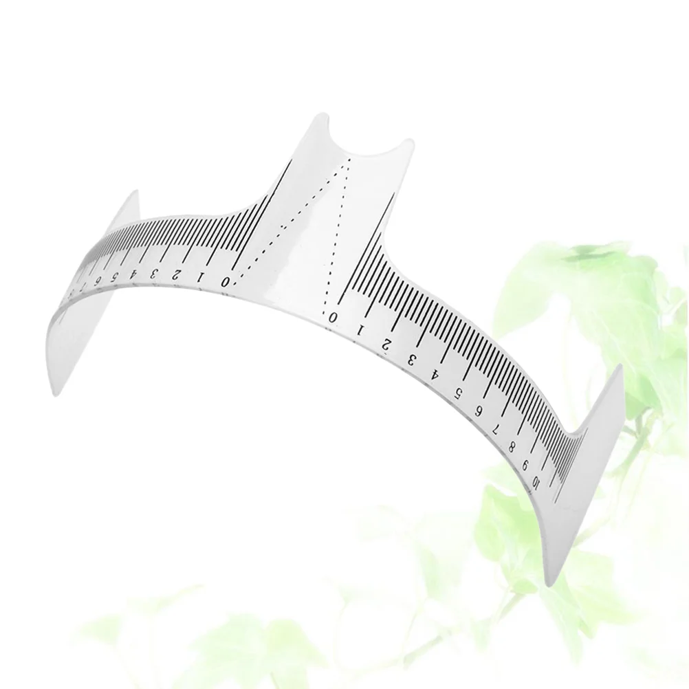 

1pc Eyebrow Caliper Adjustable Flexible Shaper Ruler Measure Tool for Women Lady
