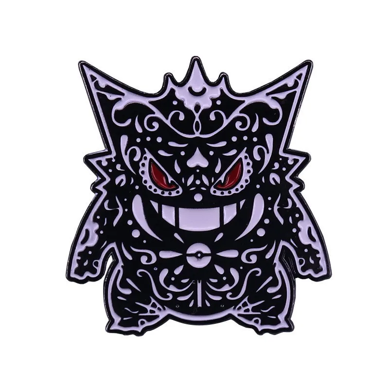 

Anime Pokmon Gengar Brooch Enamel Pin Lapel Pins Badge Hats Clothes Backpack Decoration Jewelry Accessories Fans Gift