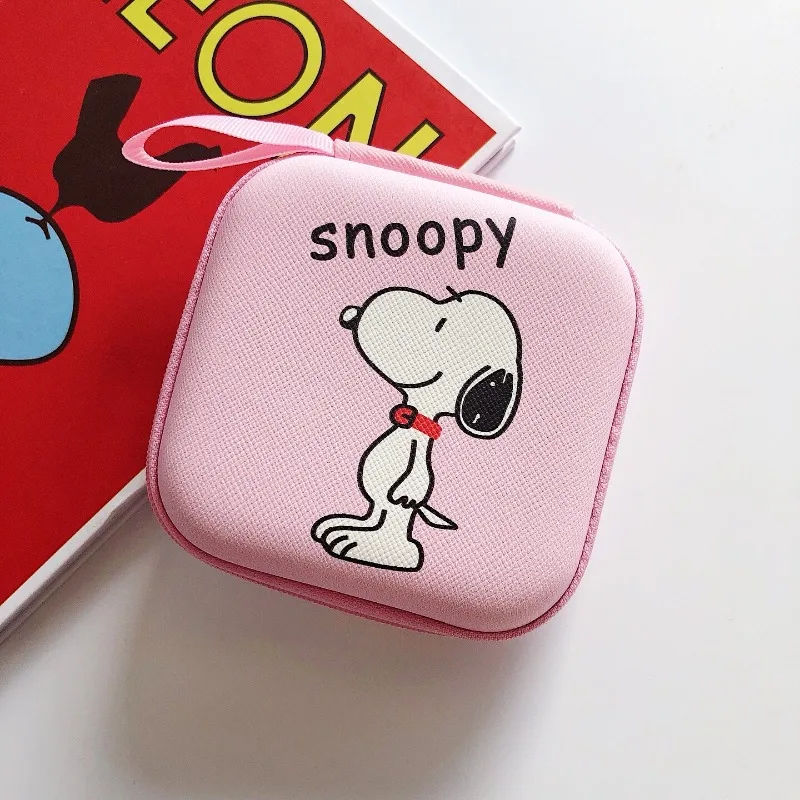 

MINISO Портативный органайзер для наушников Snoopy