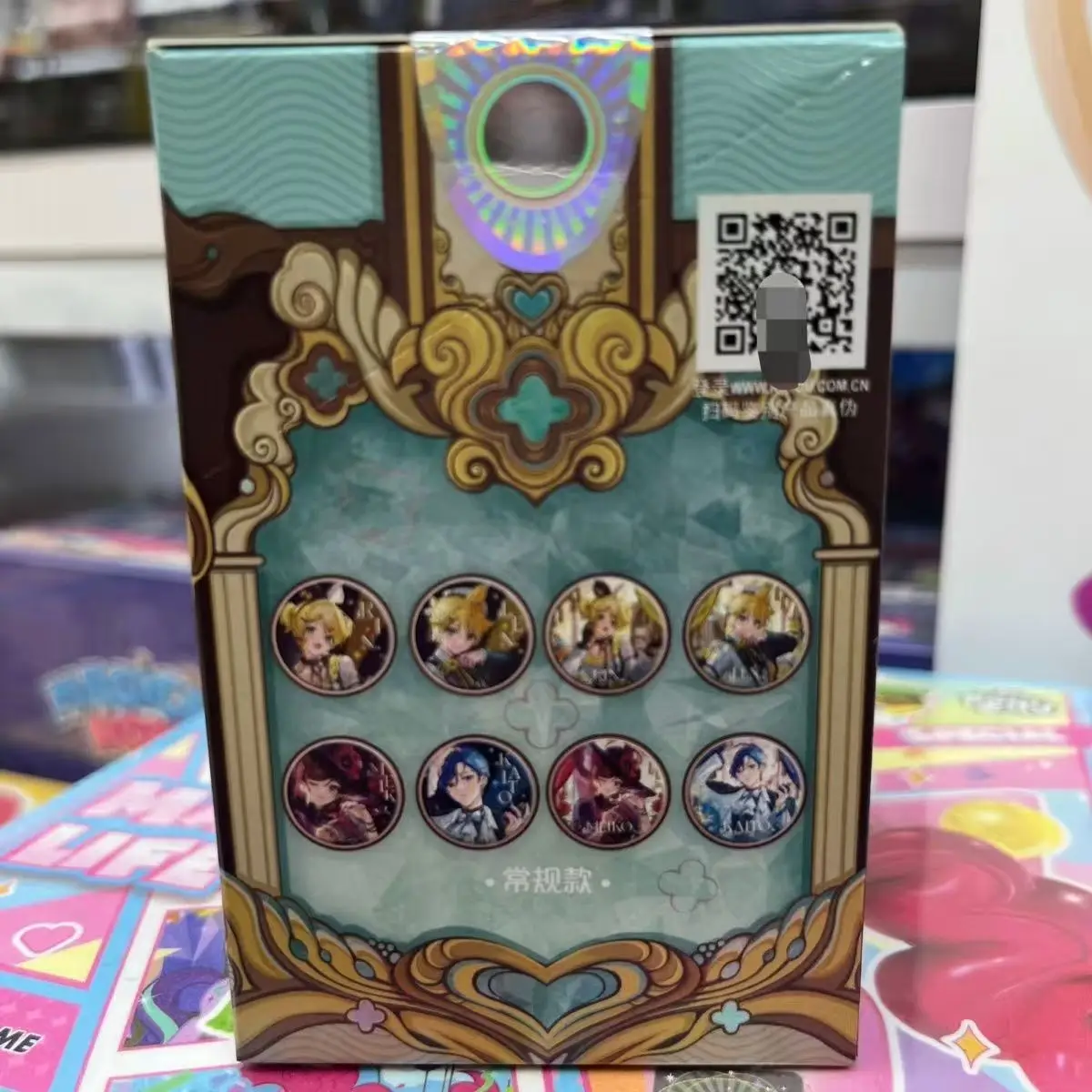 KAYOU Hatsune Miku Tin Коллекционный значок Future Color IP Совместный бренд MIKUKAITO LUKA RIN Полный персонаж Аниме Металлическая медаль (art.: 3920d45f507aa) - 3920d45f507aa