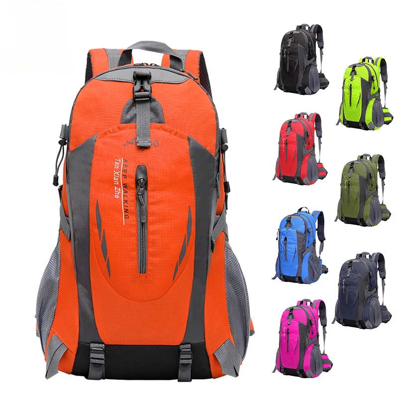 

Waterproof Nylon Travel Backpack Camping Hiking Backpack Climbing Backpack Rucksack Ladies Men's Hiking Bag