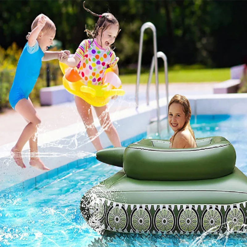 Pаспродажа Летний бассейн для вечеринки надувной большой резервуар водяной пистолет надувной плавательный круг резервуар для распыления воды плаваю...