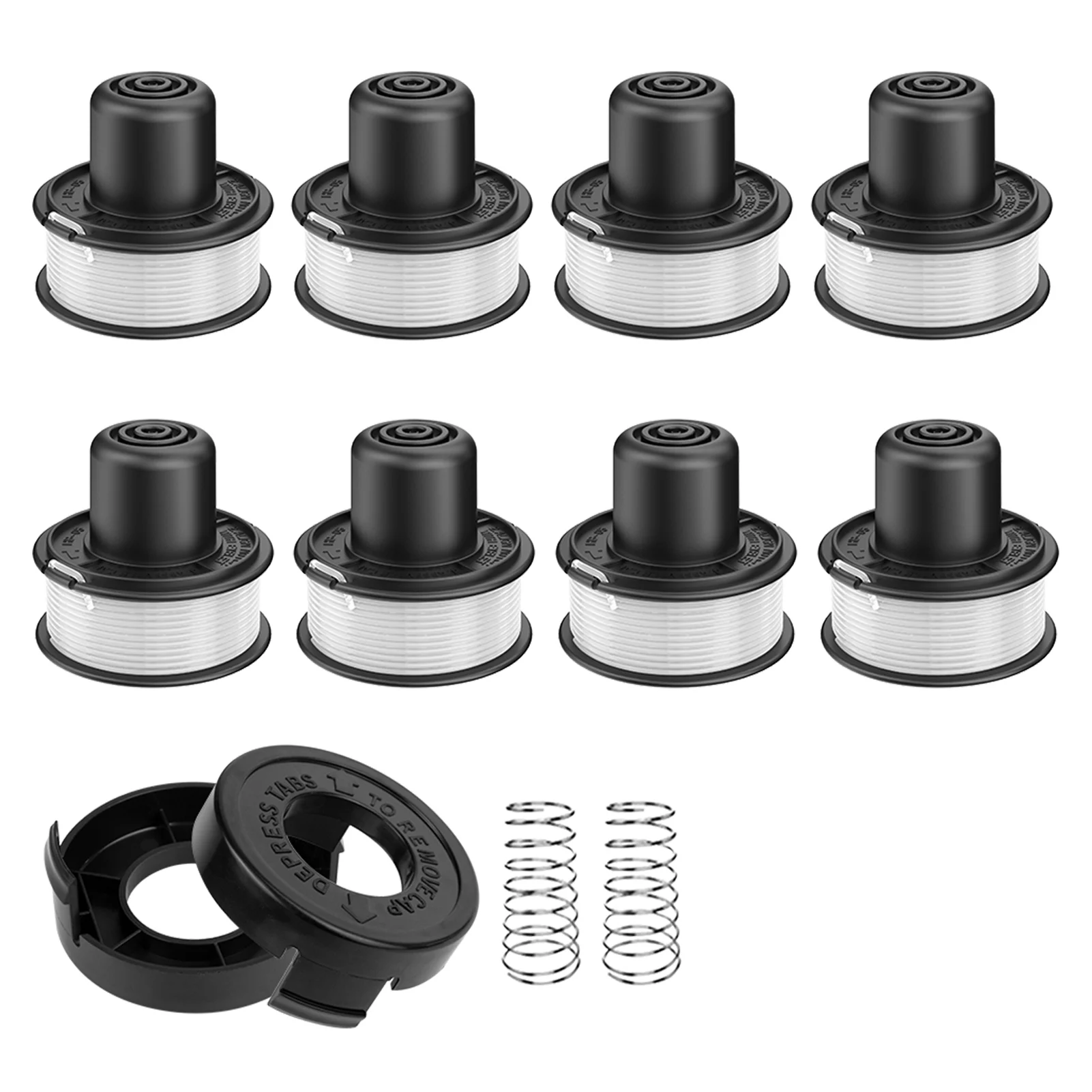 

Rope Trimmer Line Set Forestry Lawn Grass Cutting Garden Outdoor Low Noise Durable Spring Universal Fit For Decker RS