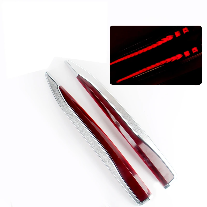 Для 23 года Hongqi H5 /OSADO красный флаг светильник-излучают дверную лампу