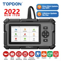 topdon car obd2 scanner code reader scan tool eng abs srs car diagnostics oil reset bms dpf scanner free upgrade for diy ad500s