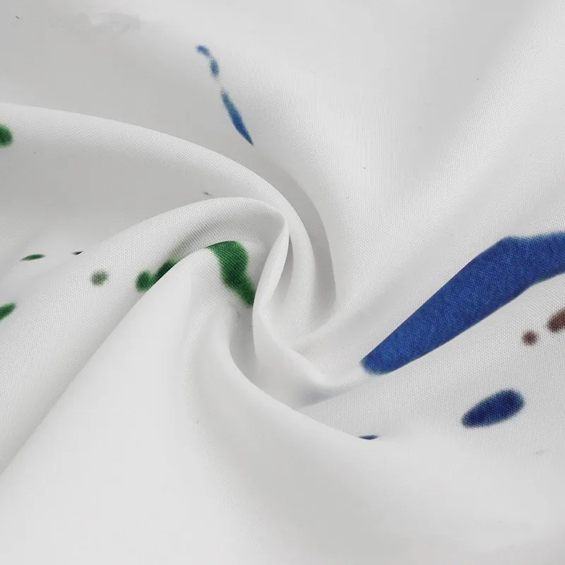 Мужская одежда новинка 2022 модная мужская брендовая рубашка с чернильным принтом