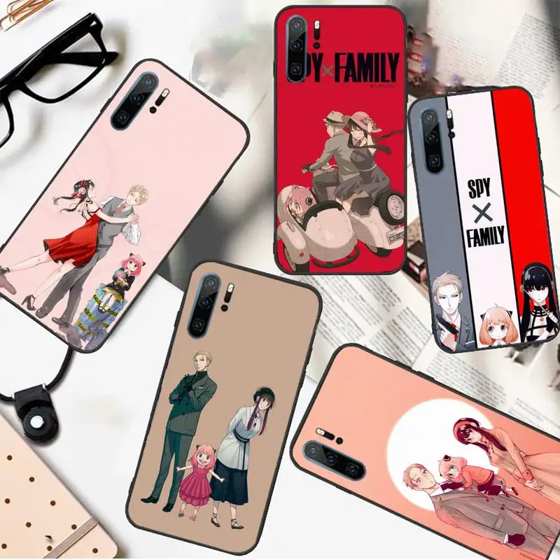 

SPY FAMILY Japan anime Phone Case For Huawei honor Mate 10 20 30 40 i 9 8 pro x Lite P smart 2019 Y5 2018 nova 5t