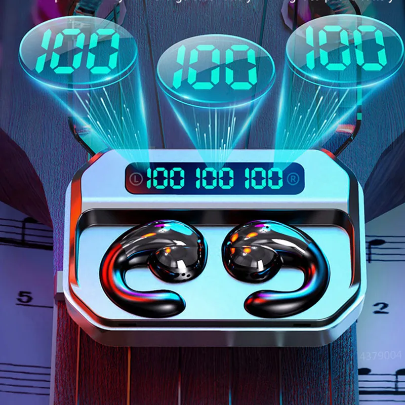 Новинка 2023 Беспроводная Bluetooth-гарнитура TWS стереонаушники с костной