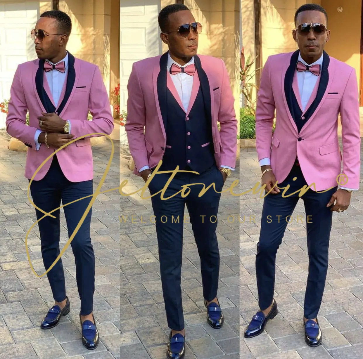 

Смокинги для жениха Блейзер жилет брюки комплект из 3 предметов свадебные костюмы для мужчин приталенный костюм мужской Свадьба 2022 Terno Masculino Terno