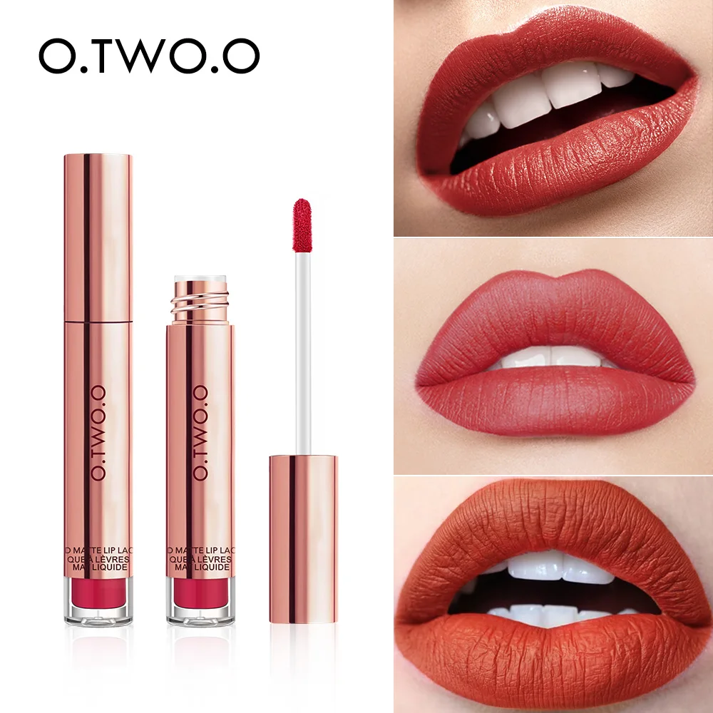 

Non-stick cup non-fading matte lip gloss liquid lipstick Cosmetics Lip Gloss Long Lasting Waterproof washable Matte Lipstick