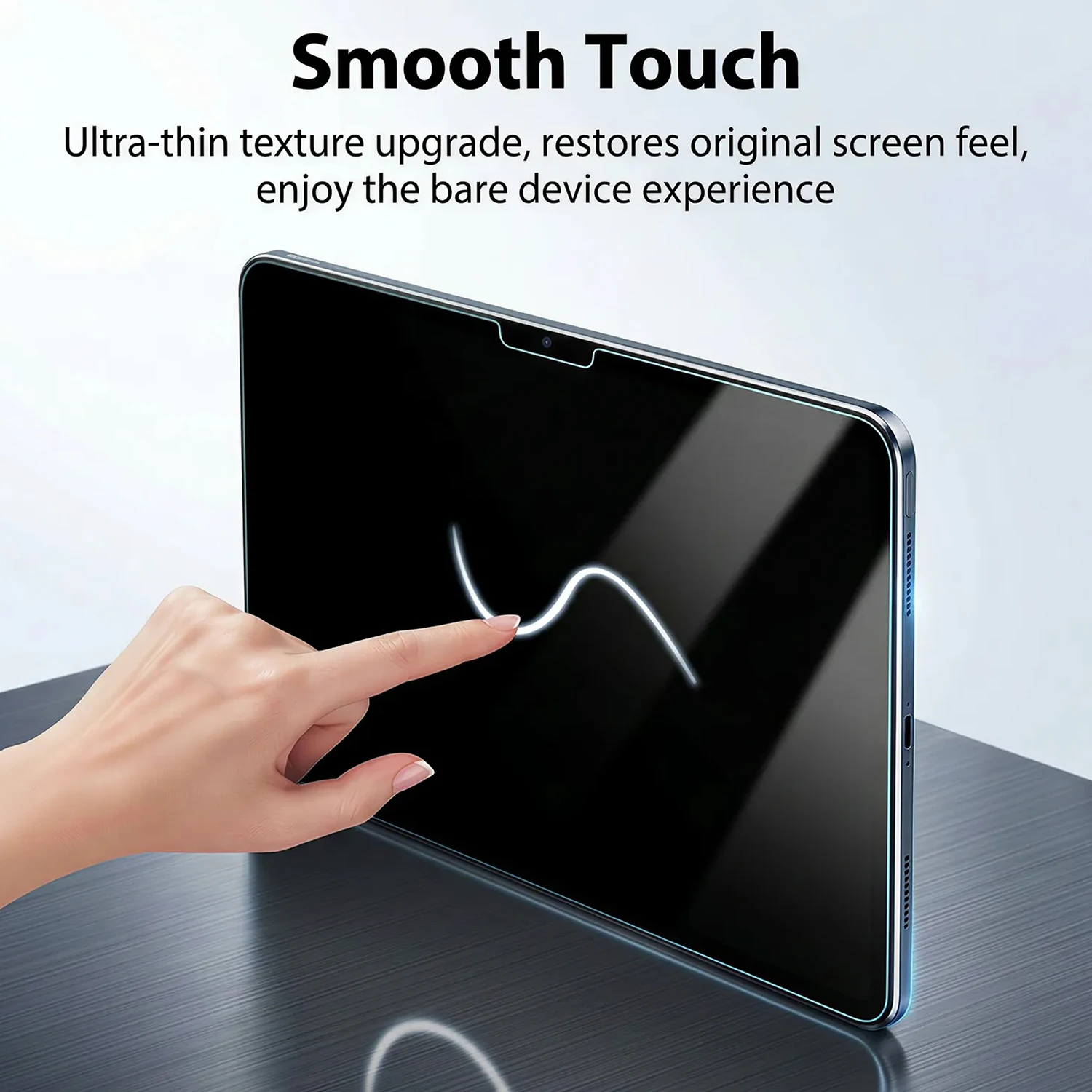 Фото 360 °   Защитное стекло Privacy Tempered Glass для iPad A16 Air 11-го поколения M4 M3 M2 5 4 Pro 11 13 M5 12.9 10 9 10-го поколения Mini 7 6 №5