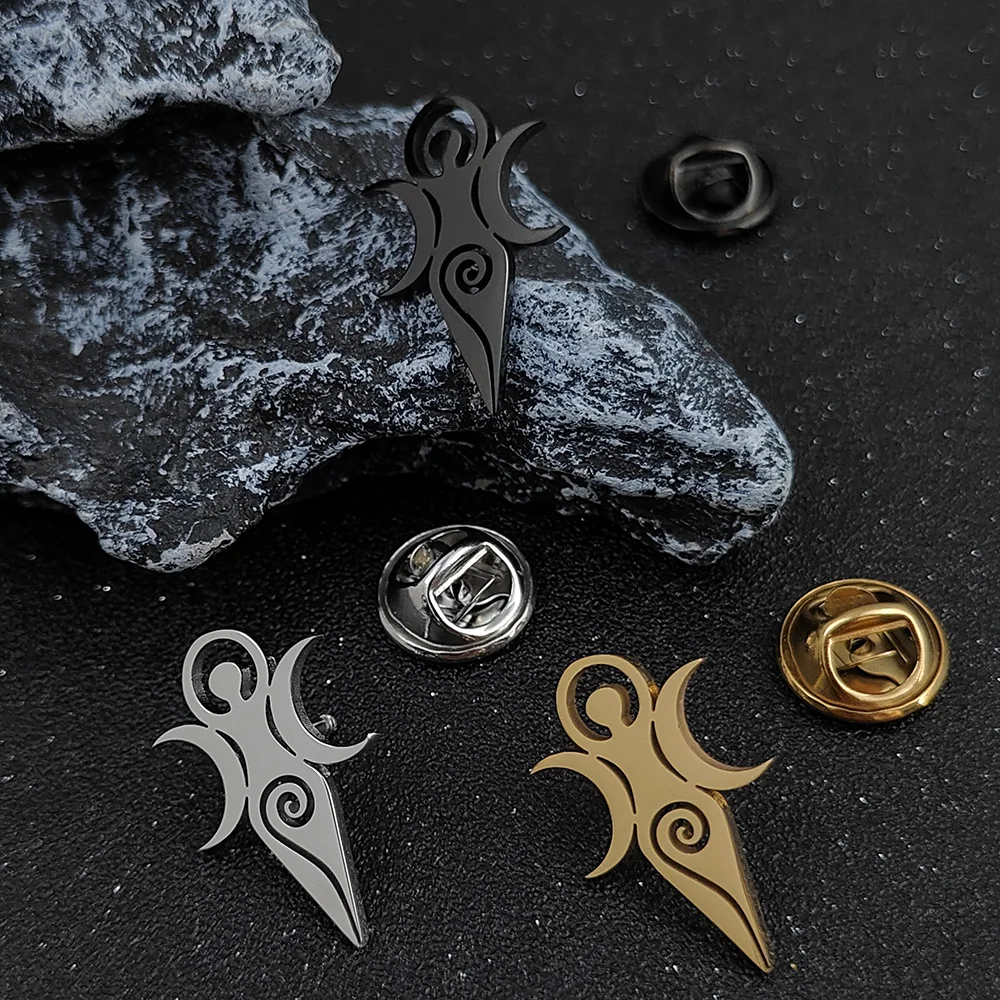 Кельтские Броши с символами узелка мужской религиозный Амулет из нержавеющей