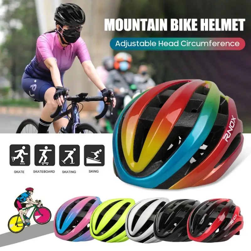 

Integrated Aerodynamic Cycling Helmet Bicycle Helmet Outdoor Cross-country Mountain Bike Helmet Adjustable
