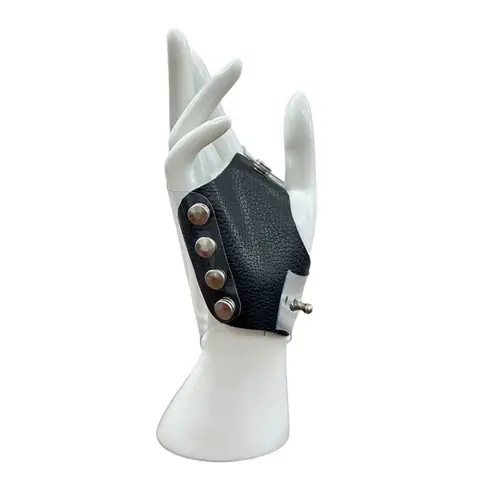 Профессиональные перчатки из ПВХ для визажиста многофункциональный дизайн инструменты для макияжа прочные легко моющиеся перчатки из натуральной кожи