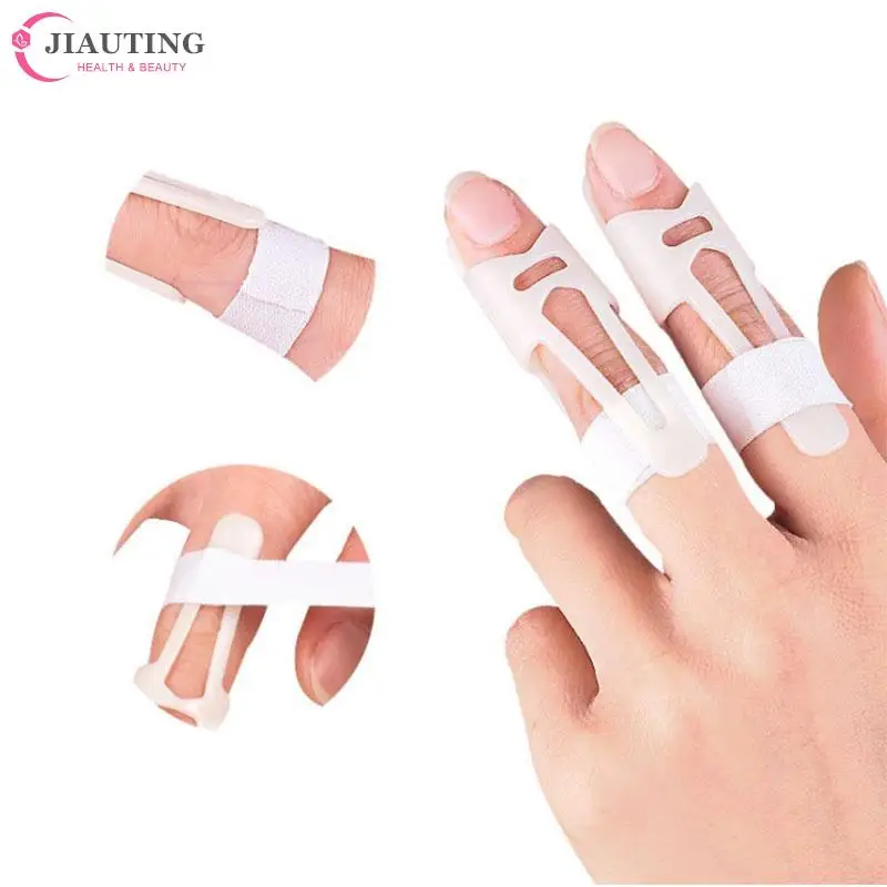 

Mallet Finger Splint Brace Protector Trimmable Broken Finger Joint Stabilizer Straightening Arthritis Knuckle Immobilization