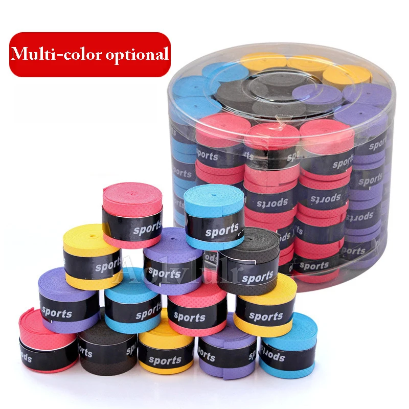 

10Pcs Random Anti-slip Racket Fish Rods Over Grips Insulation Sweatband For Tennis Badminton Fishing Sport Fishing Tool
