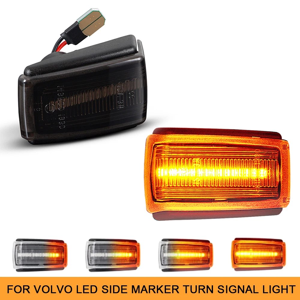 

2pcs Led Dynamic Turn Signal Lights For Volvo S90 S70 S40 V90 V70 V40 C70 960 940 850 780 760 740 262 260 240 Car Side Marker