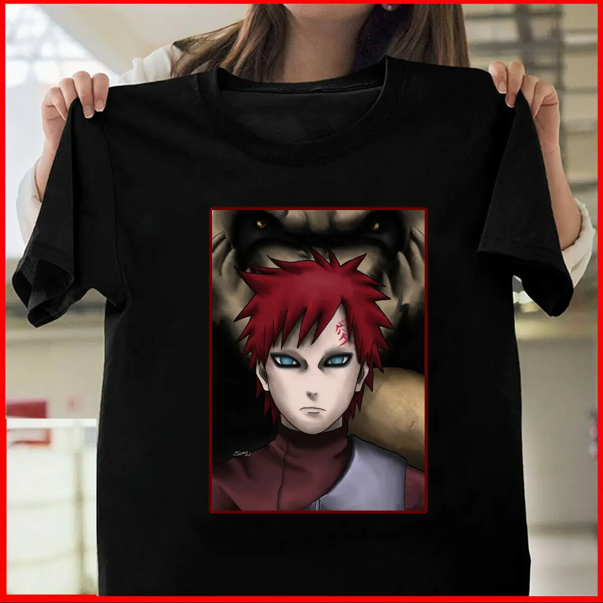 

Лидер продаж! Смешная аниме футболка I am Gaara of The Sand Naruto, размер S-3XL
