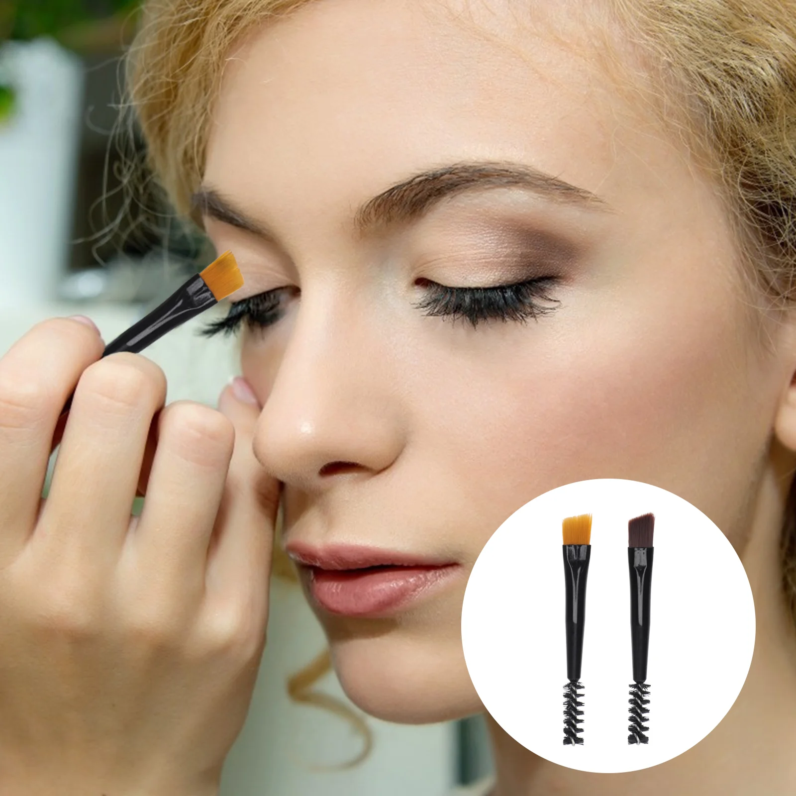 

6Pcs Practical Makeup Brush Portable Short Handle Brush