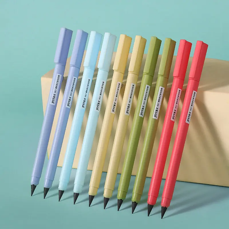 S Hb Triangle Continuous Lead Pencils Art Painting Writing Without Sharpening Pens