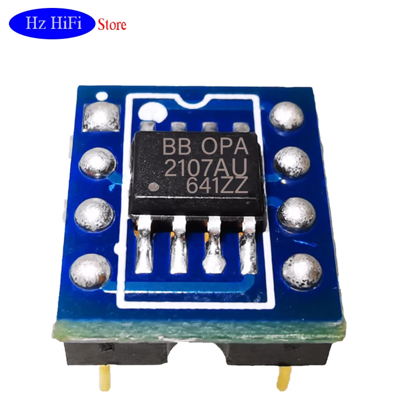 

1PCS OPA2107 Dual 30-V 4.5-MHz operational amplifier OPA2107AU SO8 TO DIP8