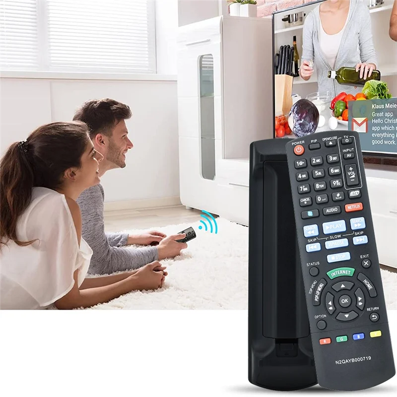 Пульт дистанционного управления для проигрывателя дисков Panasonic Blu Ray DMP-BDT220 DMP-BDT120