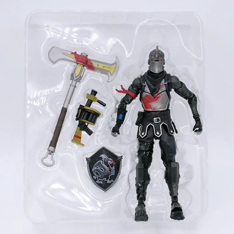 Игровая фигурка Fortnite Raptor Black Knight Skull Trooper Premium Cuddle Team Leader MogulMaster, украшение для комнаты, игрушка, подарок (art.: 3920dad9db100) - 3920dad9db100