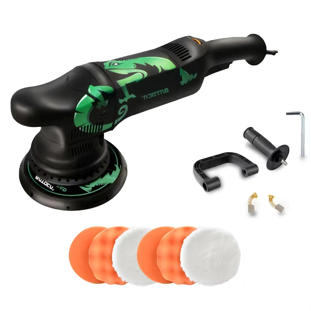 

700 Вт Автомобильный полировальный станок DA 5 дюймов 15 мм орбита двойного действия Автоматический полировщик с переменной скоростью Шлифовальный станок для полировки и вощения