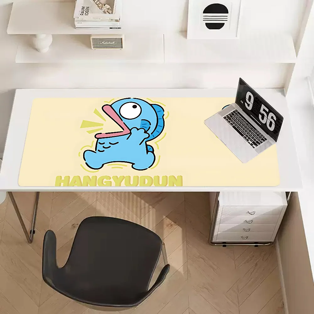 S-Sario H-Hangyodon Mousepad New Arrivals Large Gaming L XL XXL Gamer Mouse Pad Size For Keyboards Mat