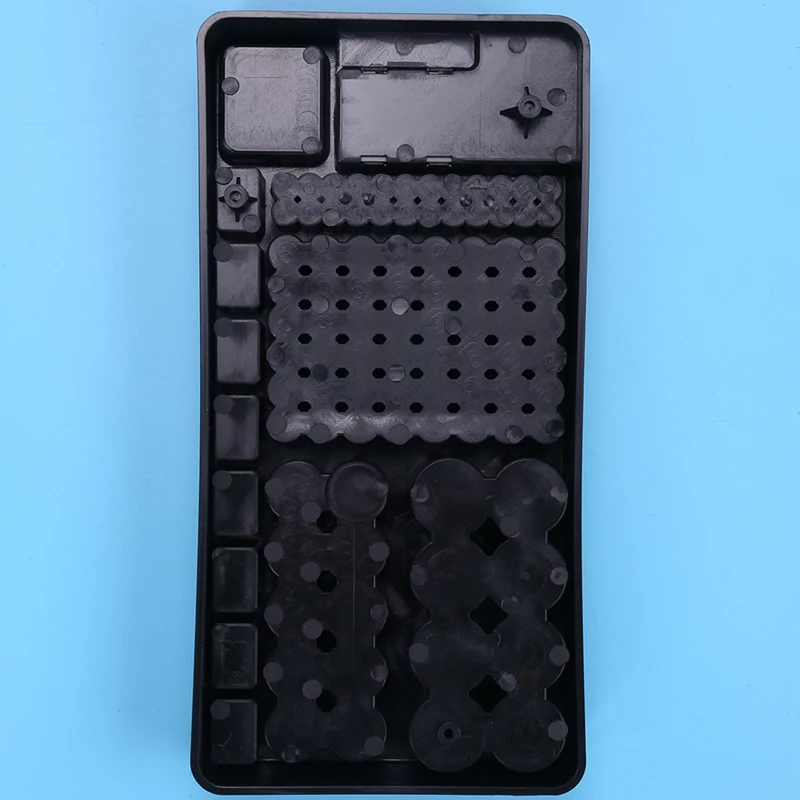 Держатель-органайзер для хранения аккумуляторов с тестером-держатель