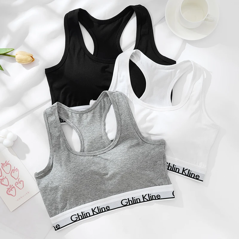 Спортивный бюстгальтер и трусики больших размеров S-XL жилет с губчатой