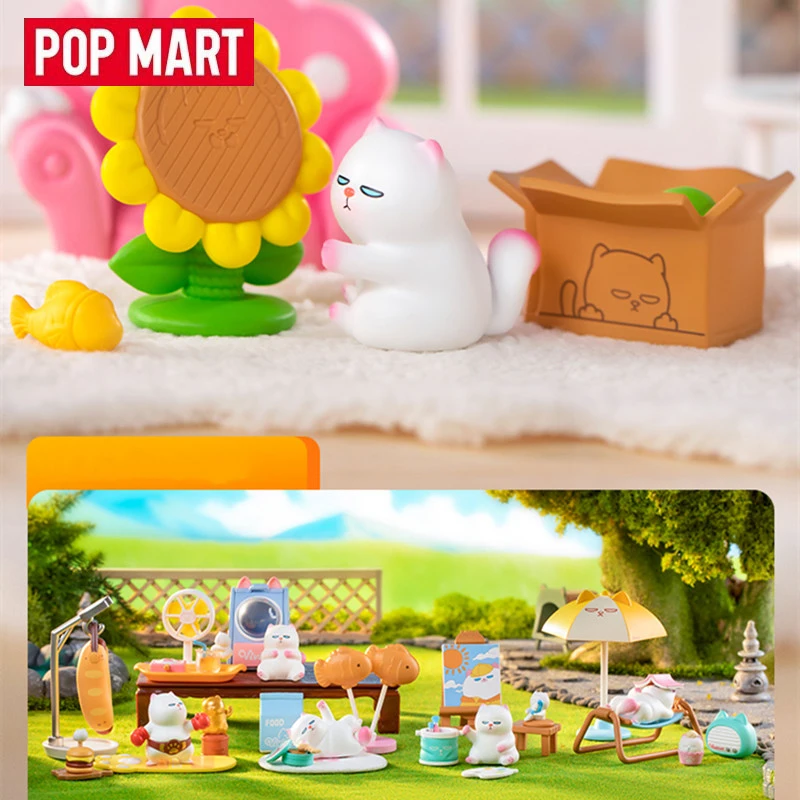 Pop Mart Vivicat Garden Life Series слепая коробка Guess Bag Mystery Box игрушки куклы милые аниме фигурки
