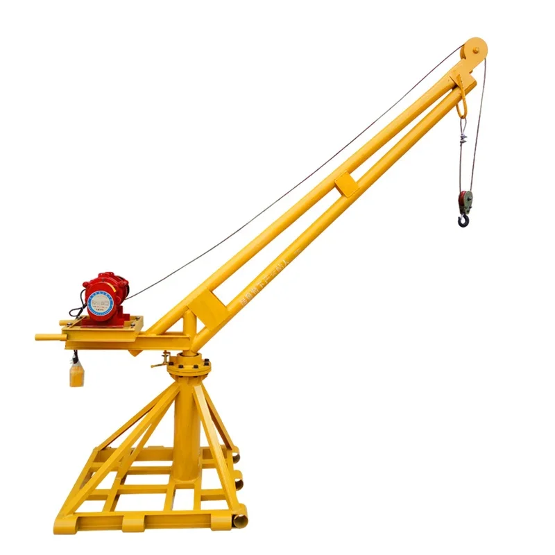 Поворотный кран с поворотом на 360 градусов 100-1000 кг наружный маленький мини-кран