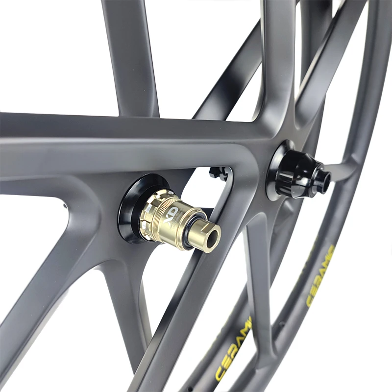 Beskardi 27.5er 29er 6 спиц MTB Углеродные колеса SixSpokes 27 29 дюймов усиление болтов