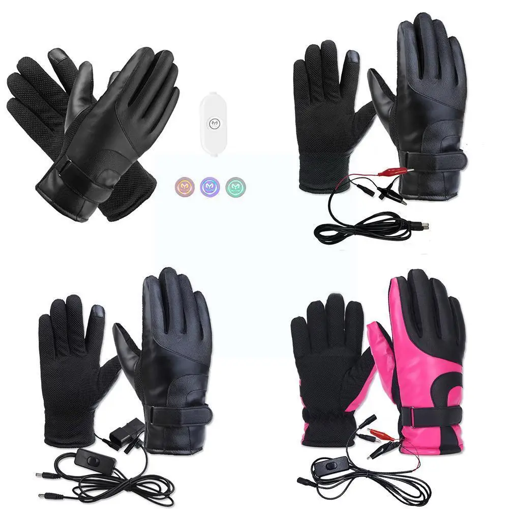 

Winter Motorcycle Riding Gloves Electric Heating Gloves 96v Temperature Constant Screen With 12v 72v 48v 60v I1B8