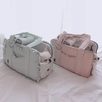 pet carrying bag handbag shoulder sweet and simple dog backpack cat backpack carrier
