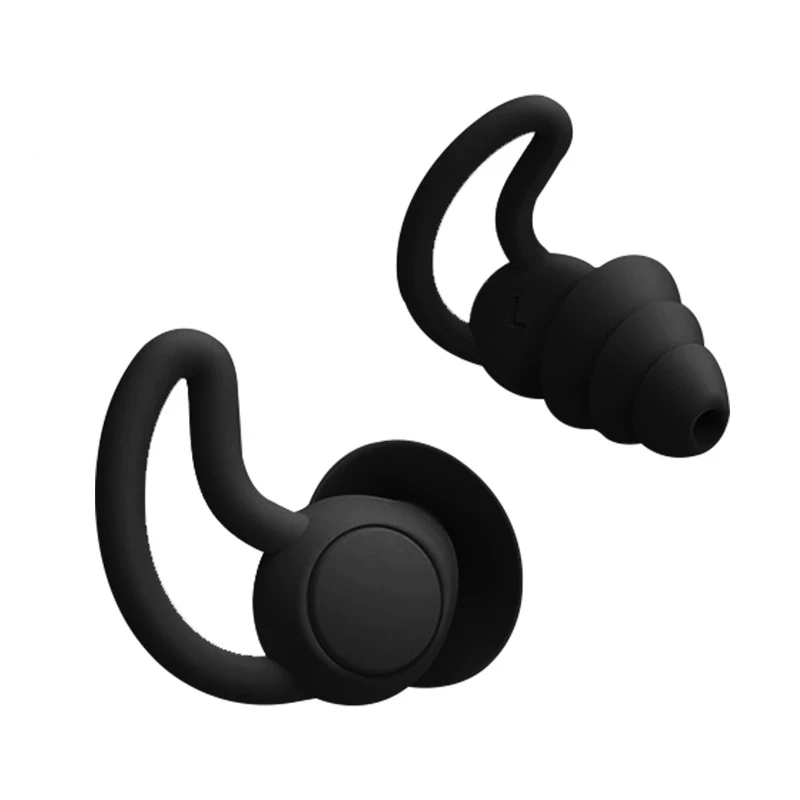 

Silicone Soundproofing Earplugs Waterproof Shark Fin Silent Earplugs Swimming Sleeping Earplugs Sleep Aid Noise Isolation