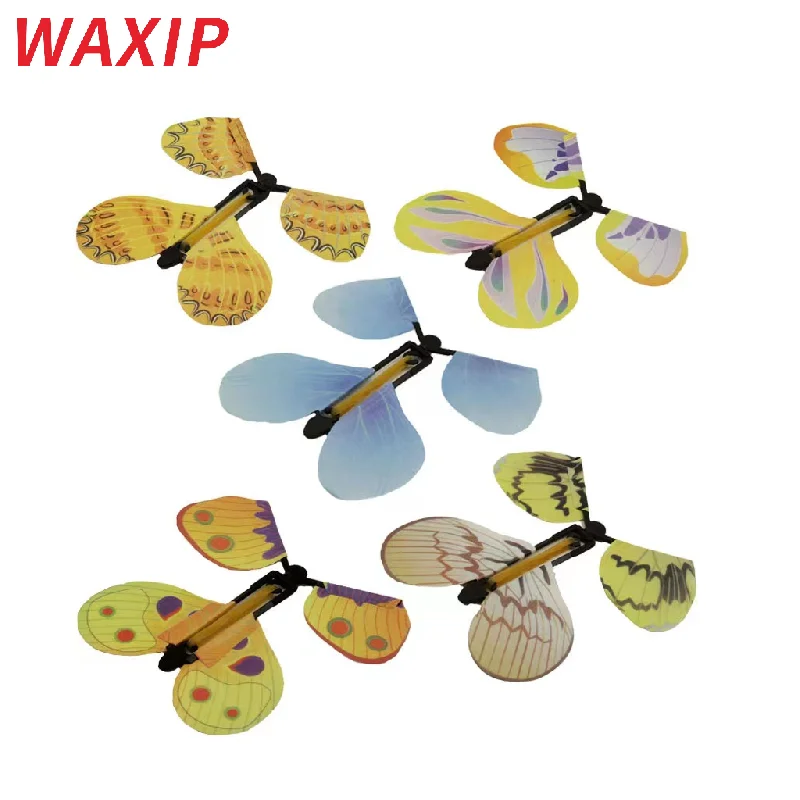 100pcs/Lot magic flying butterfly from empty hands freedom tricks kids children toy props for gift | Игрушки и хобби
