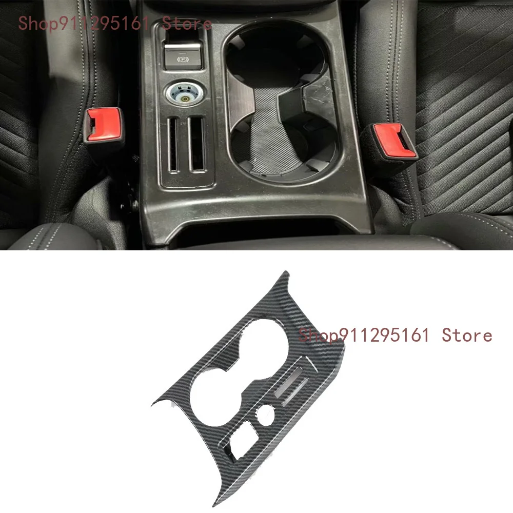 

For Audi A3 8Y 2021 2022 ABS/Stainless Steel Center Console Water Cup Holder Panel Decoration Cover Trim Interior Accessories