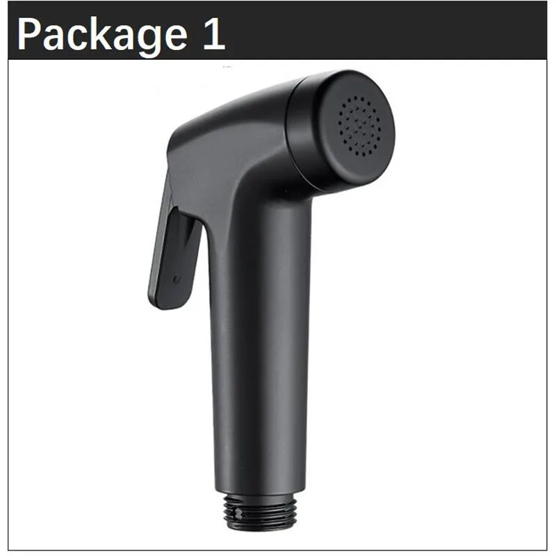 

Черный ручной душ Shattaf