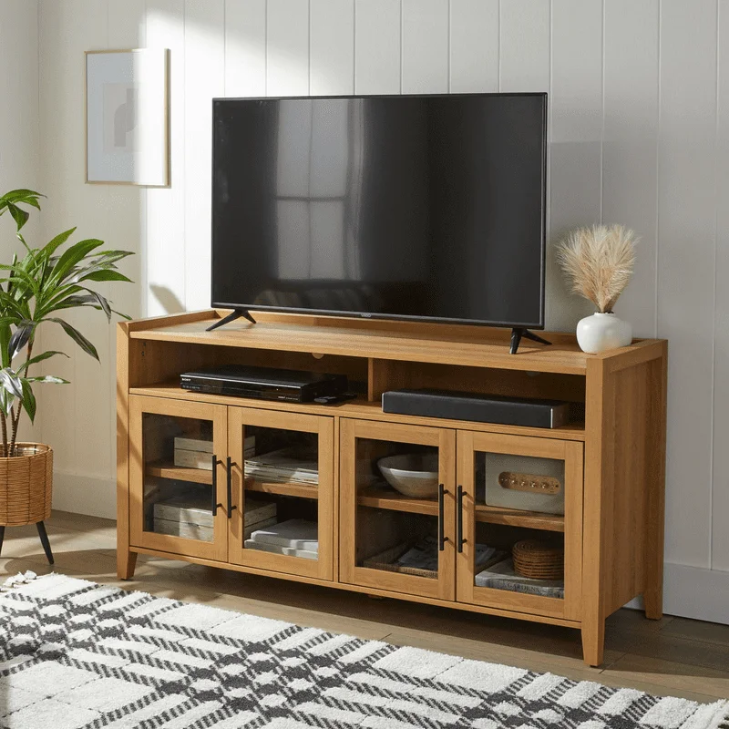 

Gardens Reading Refined Farmhouse Stand for TVs to 65