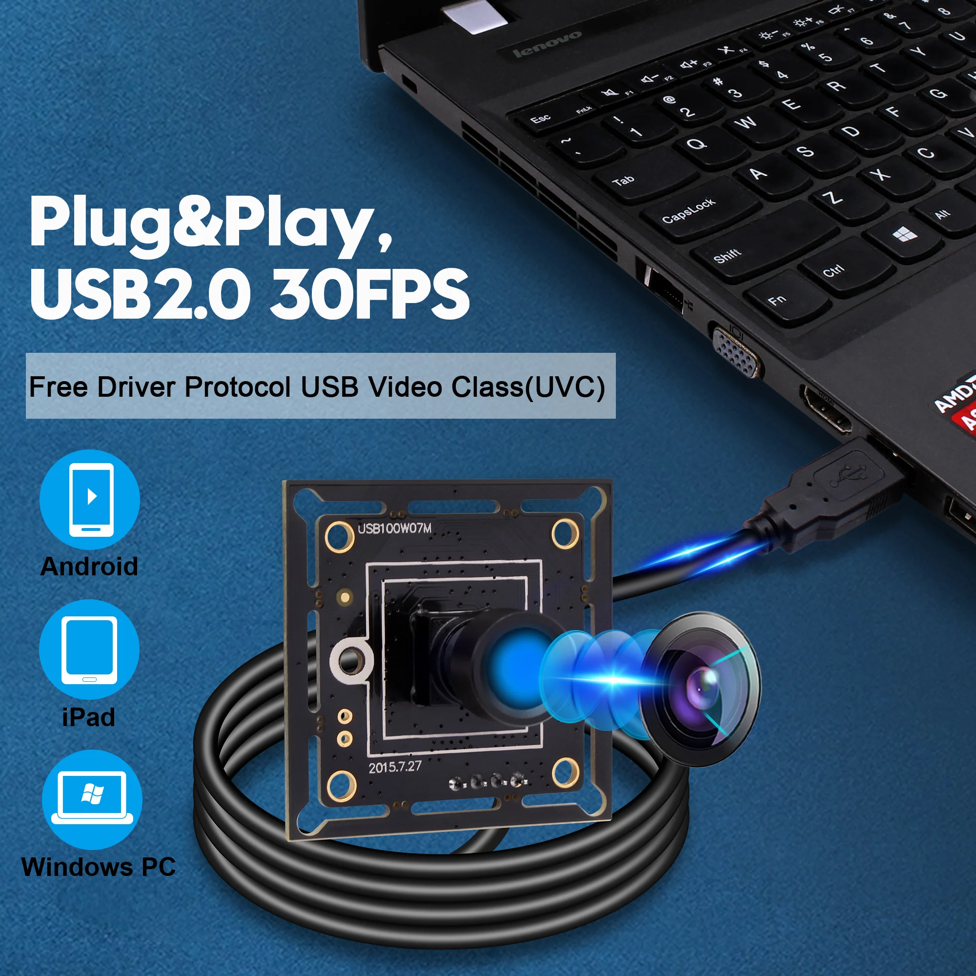 1/4 дюймовый OV9712 MJPEG 30fps 0.1lux электронный вращающийся затвор USB 2 0 высокоскоростной