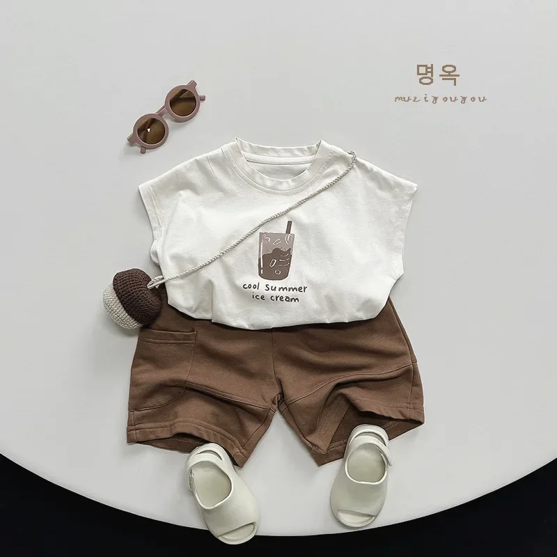 Детские жилеты V-TREE хлопковые с мультяшками 1-6 лет