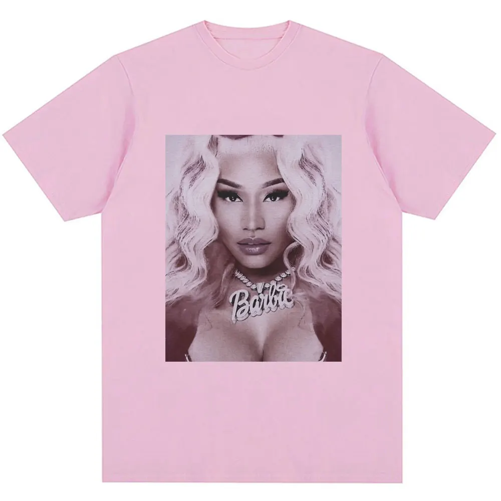 Рэпер Nicki Minaj Футболка Super Freaky Girl Set List с коротким рукавом Мужчины Женщины Хип-хоп