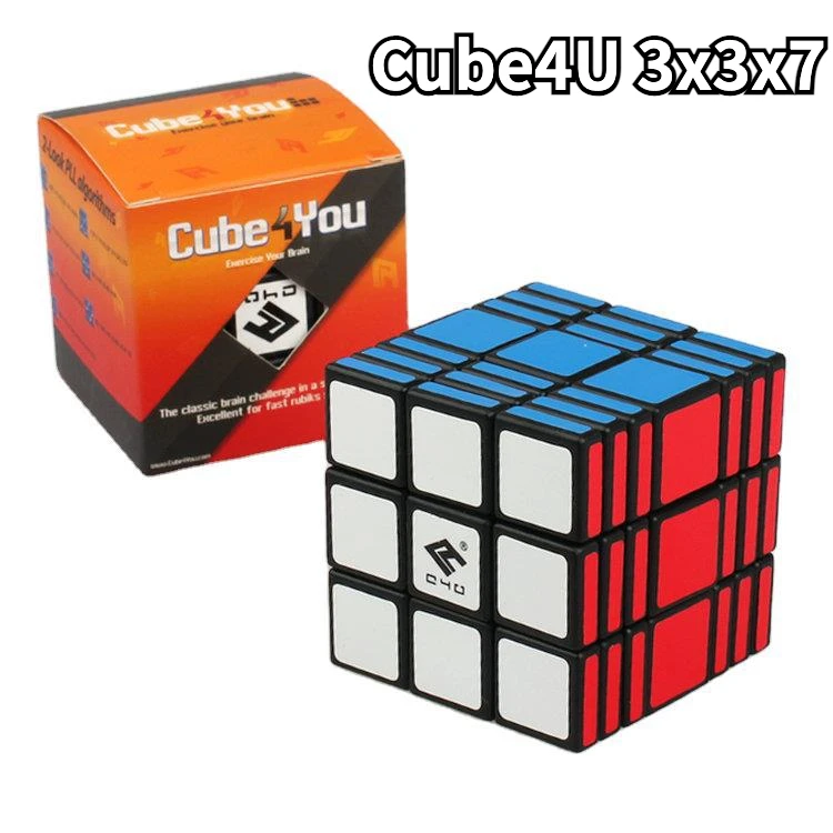 [Funcube] C4U 337 куб МГц Cube4U 3x3x7 неравный магический куб-головоломка Cubes4U 337 профессиональные игрушки для детей Cubes4U Cubo Magico