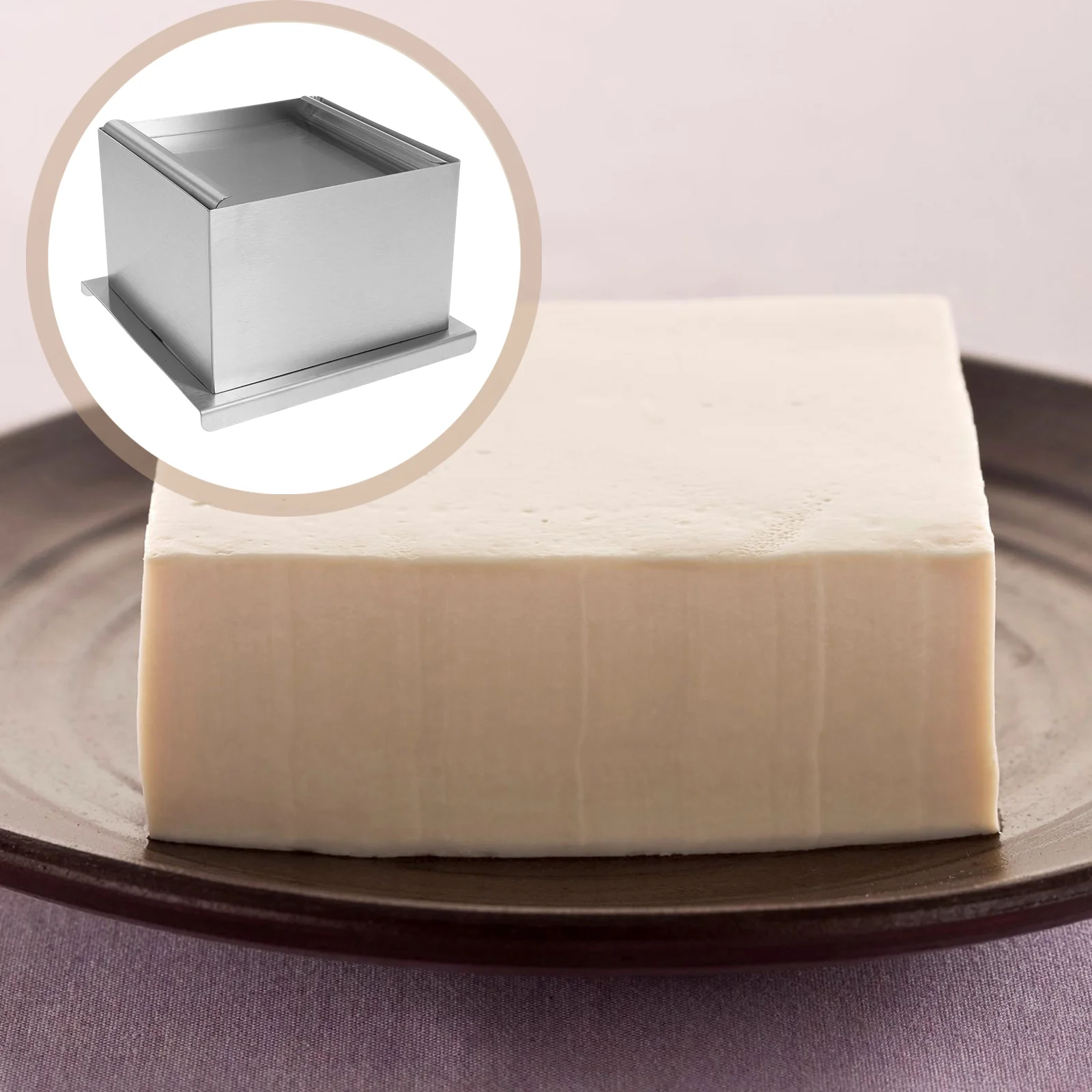

Tofu Mold Plastic Storage Case Creative Bean Curd Making Tool Stainless Steel Container Presser 304 Convenient