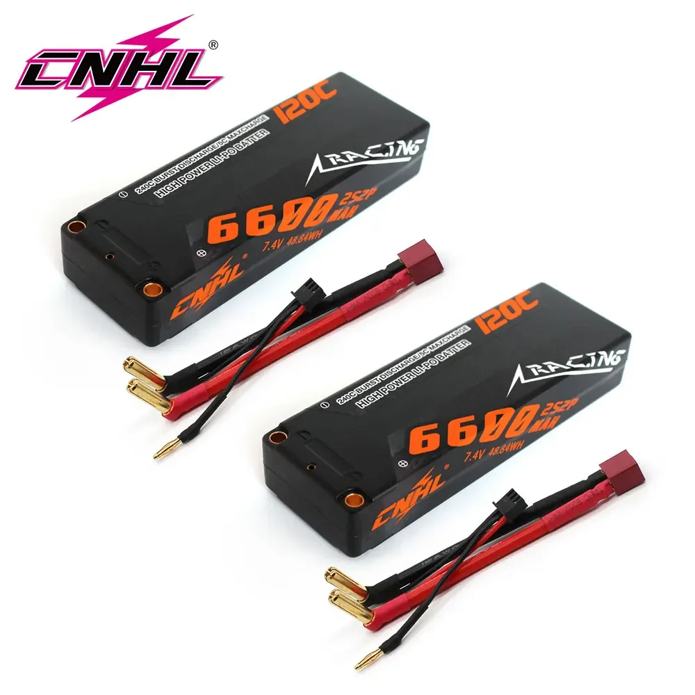 CNHL Racing 2S 7.4V 6600mAh 120C HardCase Lipo battery CNHL Racing 2S 7.4V 6600mAh 120C HardCase Lipo battery