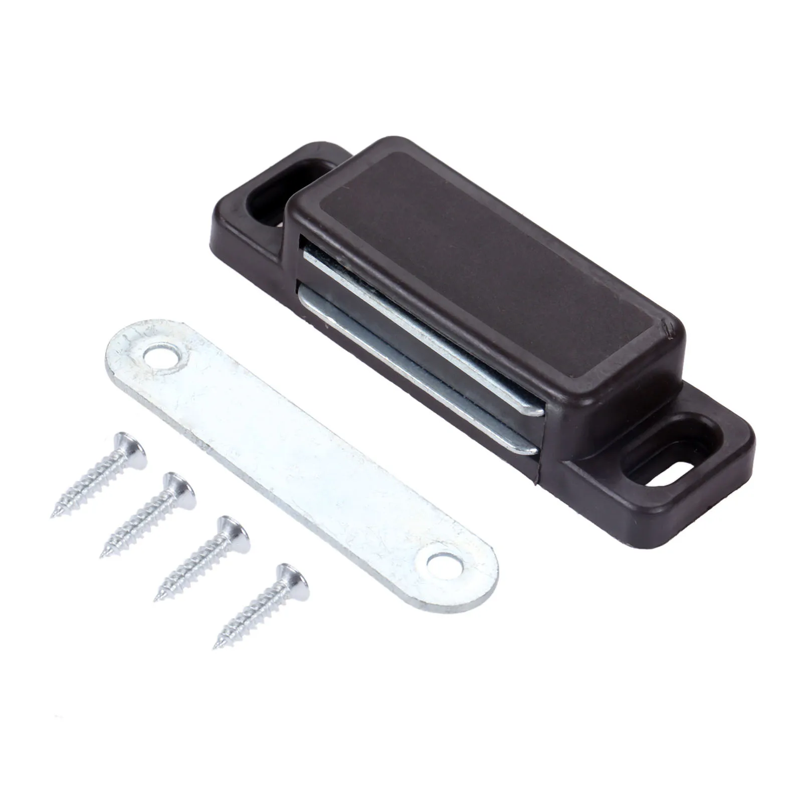 

1pc 74*25mm Magnetic Kitchen Cupboard Wardrobe Cabinet Latch Catch 74*25mm Door Catches Hardware Furniture