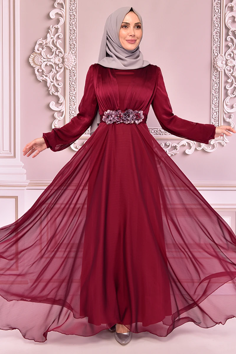 

Belt Dress Burgundy KBR2052