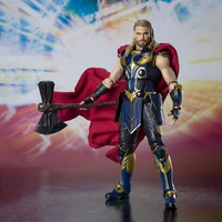 in stock original shfiguarts thor thor love and thunder shf series collectible action figure anime model toys